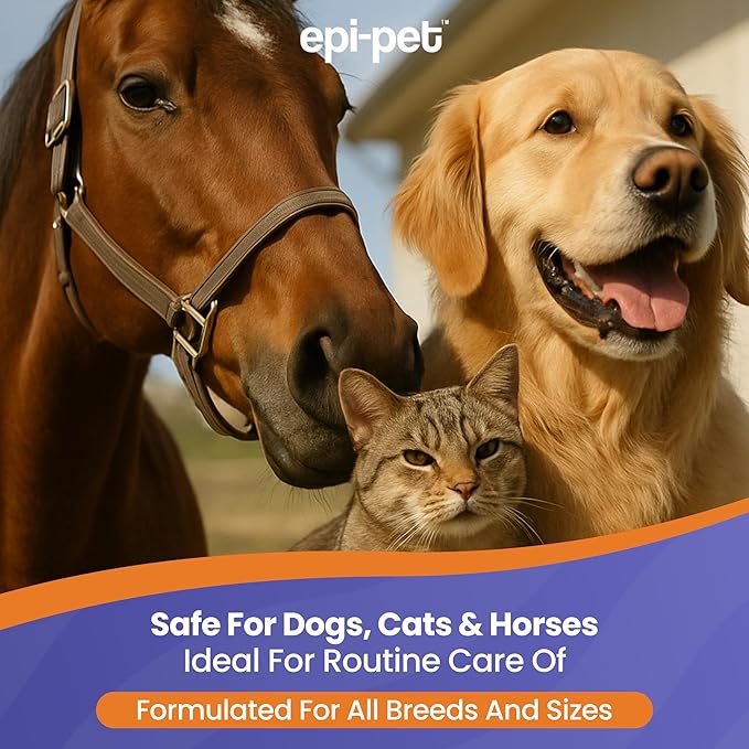 Dog & Cat Ear Cleaner Solution with Aloe Vera & Tea Tree Oil – Removes Itchy Ear Wax, Debris, Odor – Ears Wash, Drops & Flush for Pets, Dog Ears Cleaning, Cat Cleaner (4 oz- Pack of 3)
