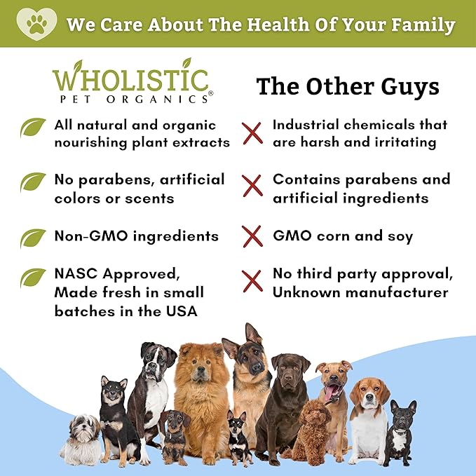 Wholistic Pet Organics Heavenly Herbal Pet Shampoo, 16 fl oz