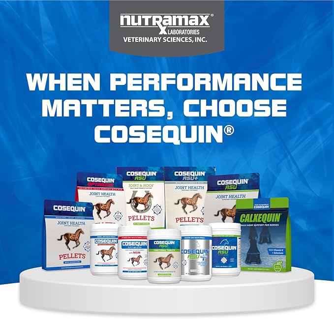 Nutramax Cosequin Original Pellets Joint Health Supplement for Horses - with Glucosamine and Chondroitin, 910 Grams