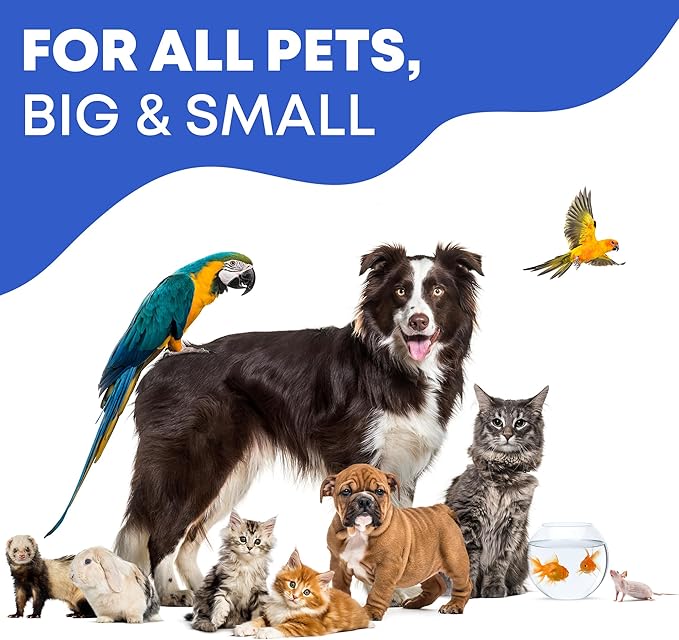 Ear Cleaner Drops & Wash Solution for Cats and Dogs – Gentle Ear Hygiene, Wax Removal & Odor Control for Pets