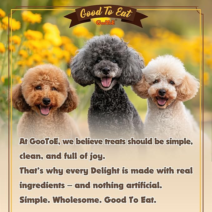 Gootoe Turkey Tendon Dog Treats, Stick (M) 3.17 oz, USA-Sourced Turkey Tendon, Natural Snack, Premium Puppy Chews, Hypoallergenic, Rawhide Free, Reseal Value Bags, Size for Medium Dogs