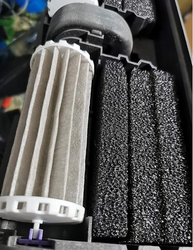 Aquarium Bio Fitler Media Sponge, 6.28 x 5.5 x 0.78 inch 6 Pcs Foam Filter Pad Inserts for ML350