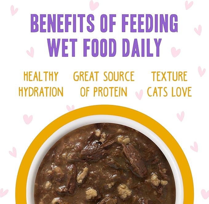 Weruva B.F.F. OMG - Best Feline Friend Oh My Gravy!, Tuna & Turkey Tickles with Tuna & Turkey in Gravy Cat Food, 3oz Pouch (Pack of 12)