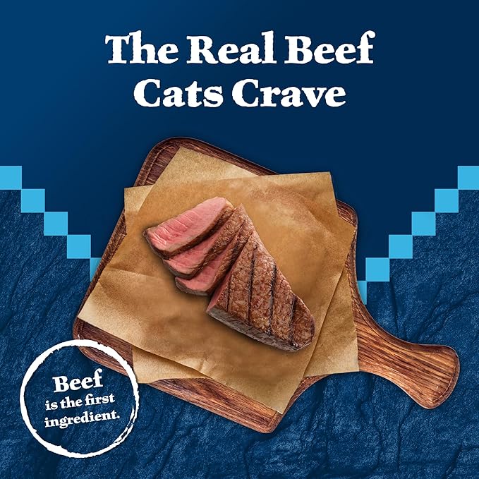Blue Buffalo Wilderness Adult Dry Cat Food, Rocky Mountain Recipe, Chicken-Free & Grain-Free Recipe Made with Natural Ingredients, Red Meat, 10-lb Bag