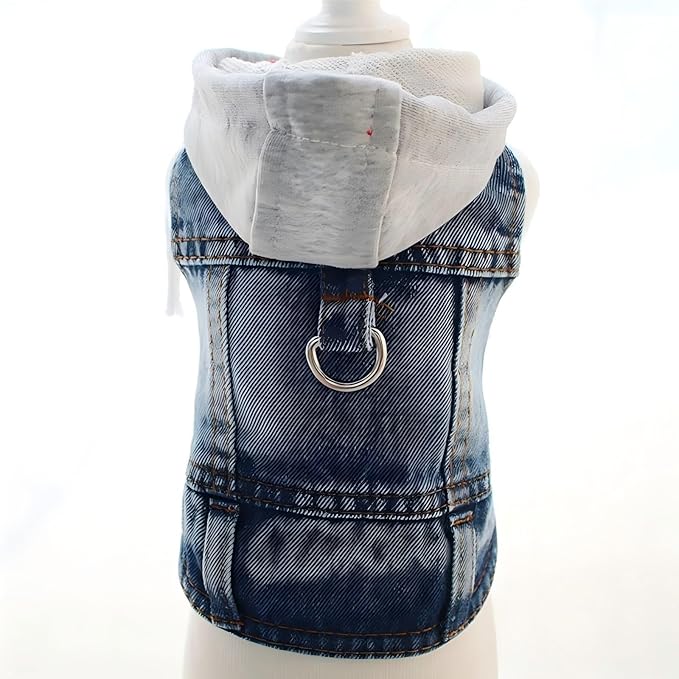 Puppy Harness Jacket for Small Dogs - Breathable Soft Dog Clothes with D-Ring for Leash, Lightweight Comfort Vest for Small Breed Puppies, Cats