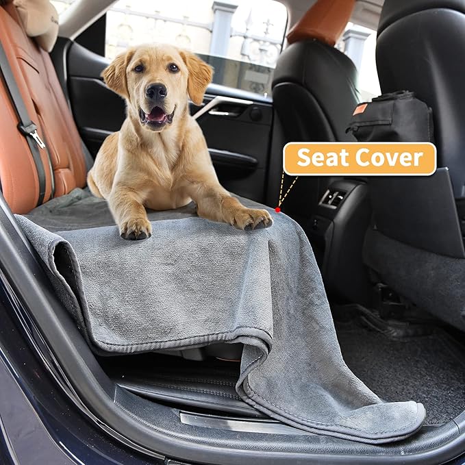 Washable Dog Pee Pads 36x36 2Pack Reusable Puppy Pads, Absorb Dog Mats Non-Slip Puppy Training Pads for Whelping, Potty, Training, Playpen, Crate