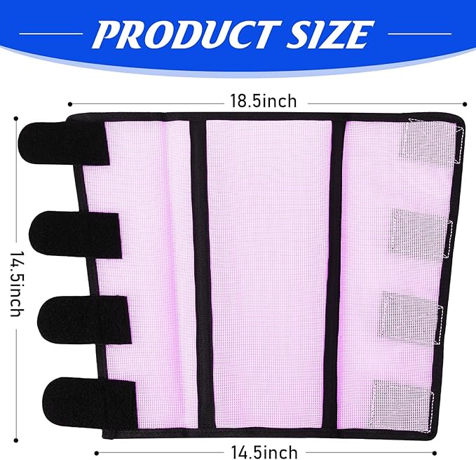 8 Pcs Mesh Fly Boots for Horse Breathable Mesh Horse Boots Protective Horse Leg Wraps Horse Leggings for Preventing Flies and Mosquitoes Bites (Light Pink, Dark Pink)