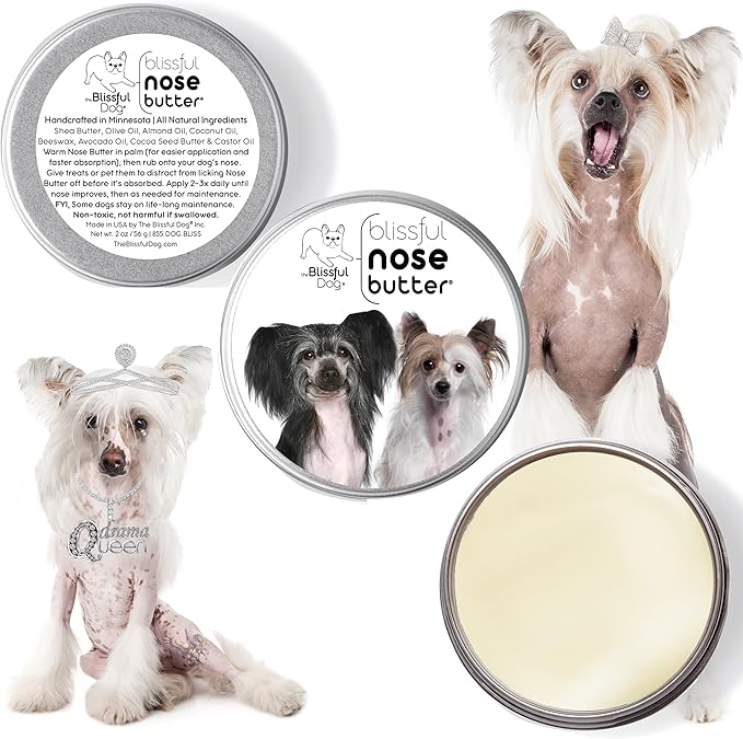 The Blissful Dog Chinese Crested Unscented Nose Butter, 16oz