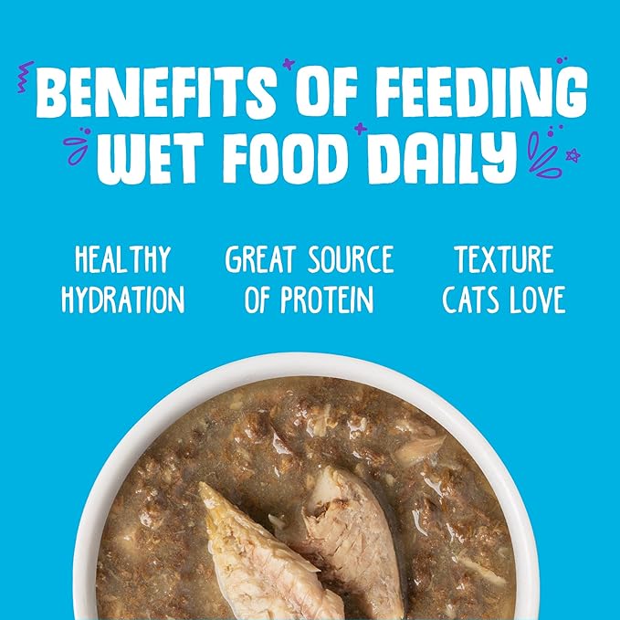Weruva Classic Cat Food, Variety Pack, Frisky Fishin' Friends Wet Cat Food, 5.5oz Cans (Pack of 24)