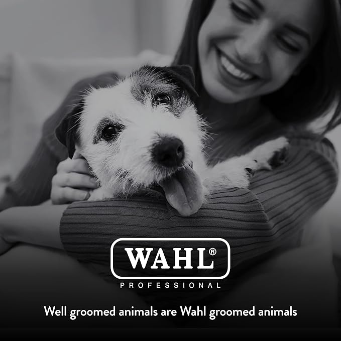 WAHL Professional Animal Bravura Lithium Ion Clipper - Pet, Dog, Cat, and Horse Corded/Cordless Clipper Kit, Turquoise (41870-0438)