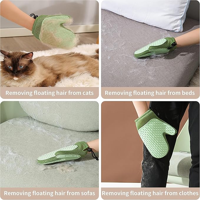Cat Clippers for Matted Hair, Cat Grooming Kit, Cordless Cat Shaver for Long Hair, Low Noise Paw Trimmer, Cat Hair Trimmer for Grooming,Quiet Pet Hair Clippers Tools for Cats Dogs (Gold)