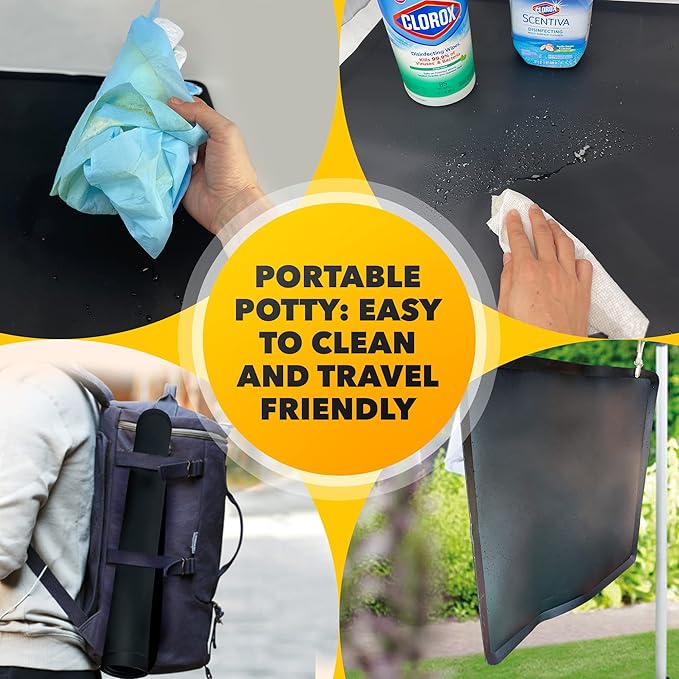 TidyFriend Dog Pee Pad Holder Tray Fits for 24” x 24” Wee Wee Pee Pads - Stable Grip, Raised Edges, Quick-Wipe Silicone Surface Dog Potty Tray Holder for Indoor Flooring Protection (Black)