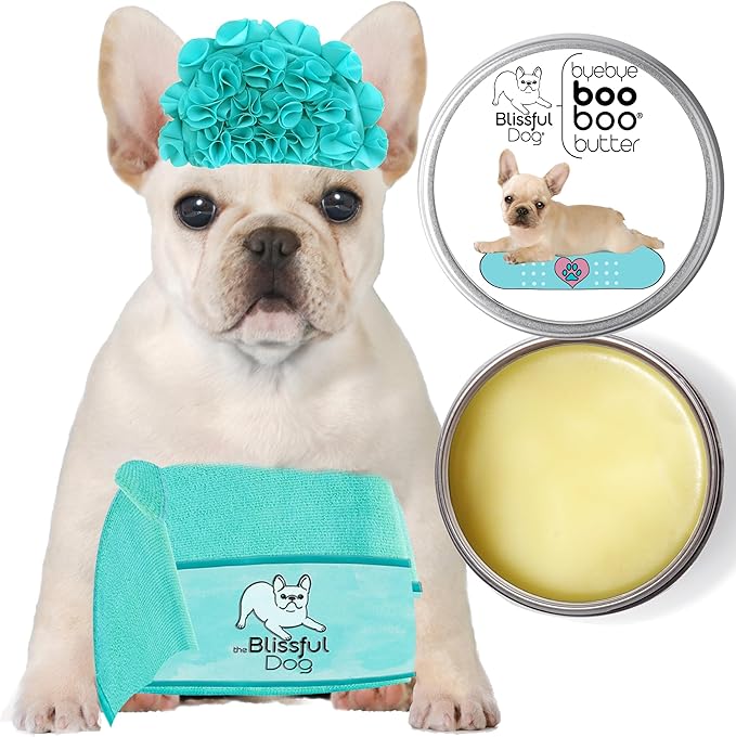 The Blissful Dog 8 oz TIN French Bulldog Booboo Butter