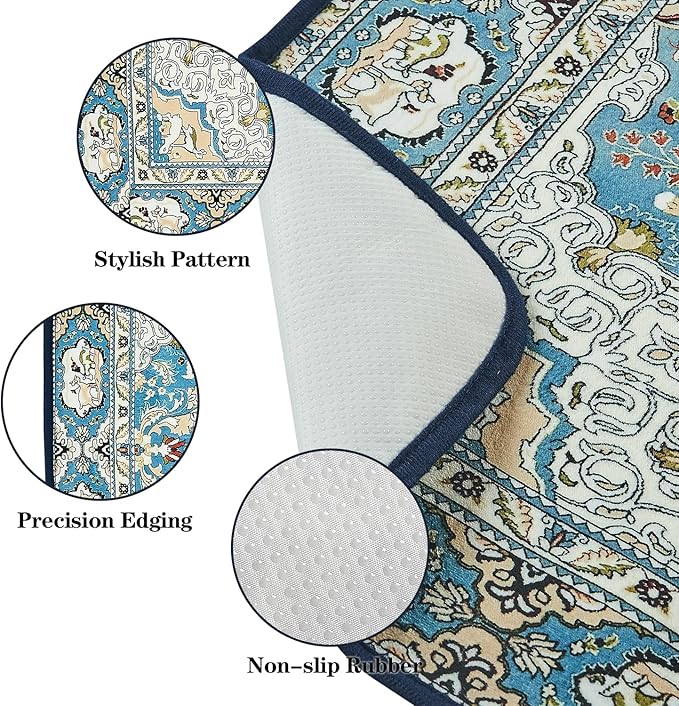 Qeils Washable Pee Pads for Dogs, 2 Pack Reusable Puppy Pads 36"x41" Super Absorbent Leakproof Dog Training Pads, Non-Slip Potty Pads for Floor, Crate, Couch, Whelping Pads Litter Mat Pet Supplies