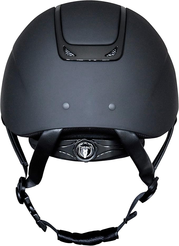 TIPPERARY EQUESTRIAN Horse Riding Helmet - Royal Wide Brim - English Style Protective Horseback Riding Apparel - Safety Helmet with Cooling Ventilation