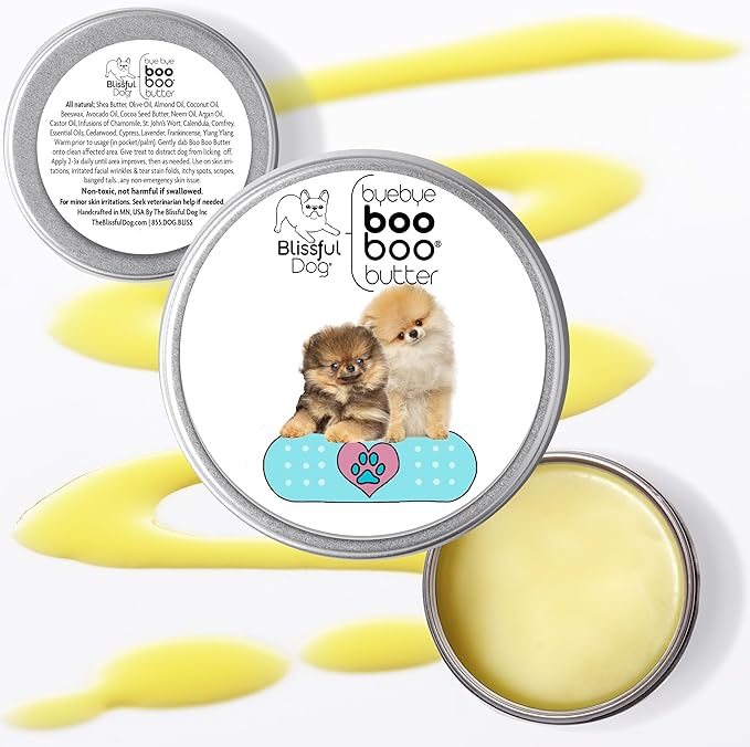 The Blissful Dog 4 oz TIN Pomeranian Booboo Butter