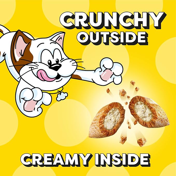 Temptations MixUps Surfer's Delight Flavor Crunchy and Soft Cat Treats, 3 oz. Pouch (Pack of 12)