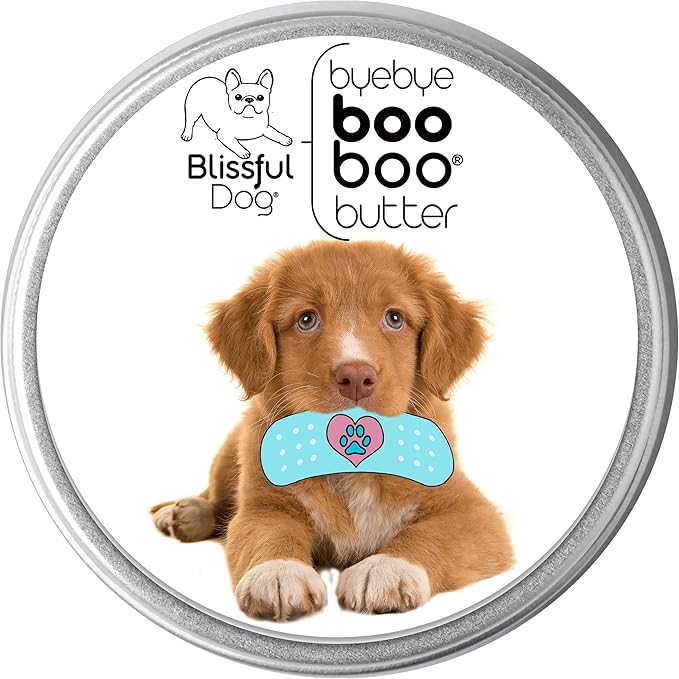 The Blissful Dog Nova Scotia Duck Tolling Retriever Boo Boo Butter, 4-Ounce