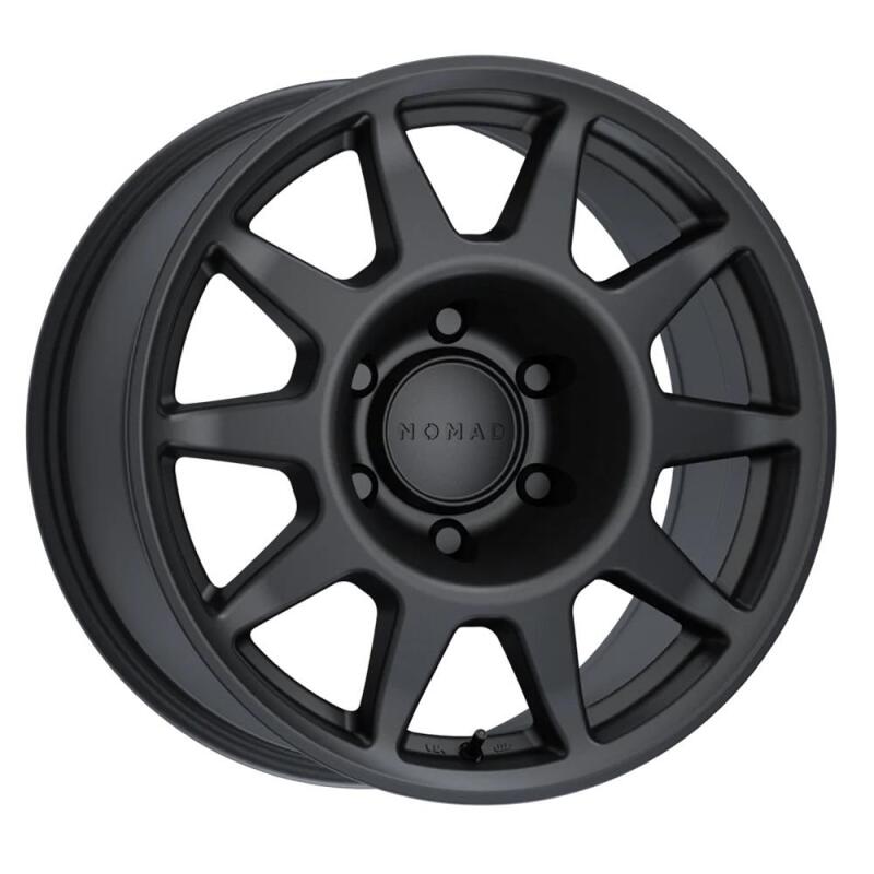 Nomad N505SB Touring 16x8in / 6X139.7 BP / 0mm Offset / 106.1mm Bore - Satin Black