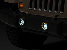 Load image into Gallery viewer, Raxiom 07-18 Jeep Wrangler JK Axial Series 4-In LED Devil Eyes Fog Lights w/ Halo