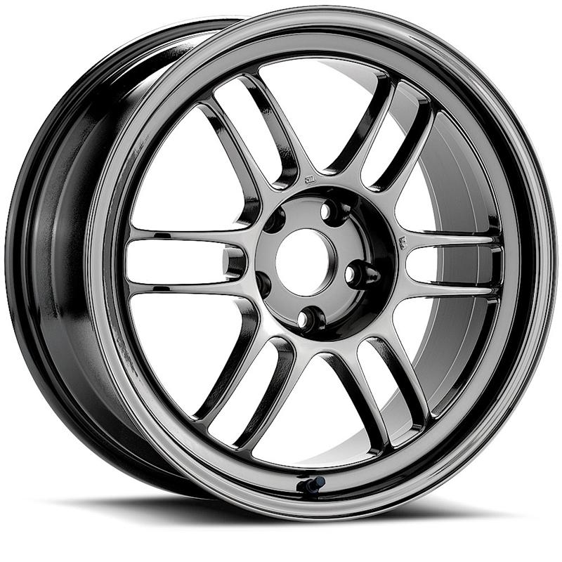 Enkei RPF1 18x7.5 5x114.3 48mm Offset 73mm Bore Matte Black Wheel 07-11 Mazdaspeed 3 *Min Qty 40*