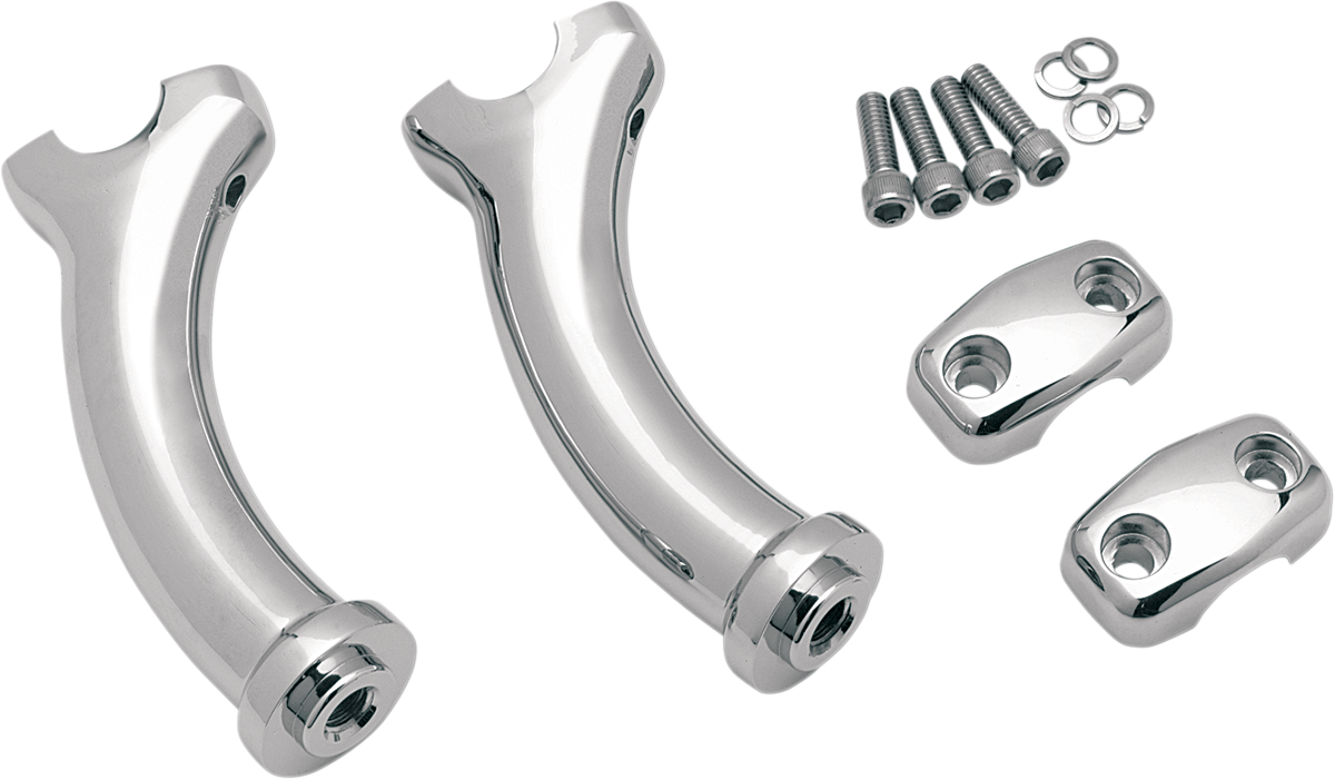 DRAG SPECIALTIES, Drag Specialties 5-1/2 Inch Deuce Style Handlebar Risers - Part #56033-00