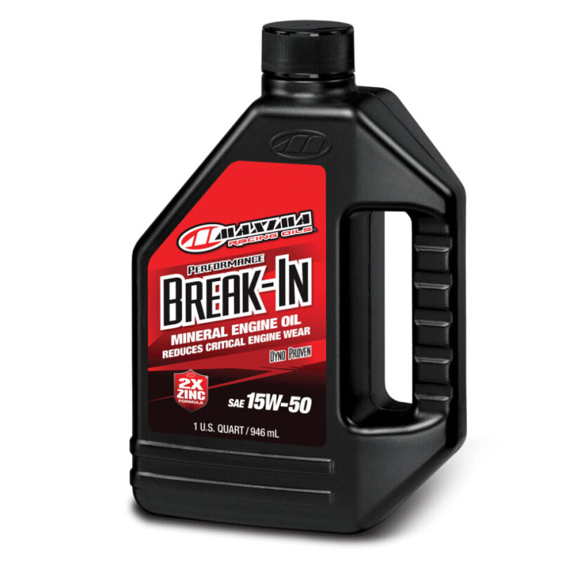 Maxima Performance Auto Performance Break-In 15W-50 Mineral Engine Oil - Quart