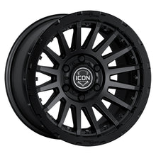 Load image into Gallery viewer, ICON Alloy Recon Pro - 18X9 / 6X5.5 / 40MM / 6.6in. BS - Satin Black