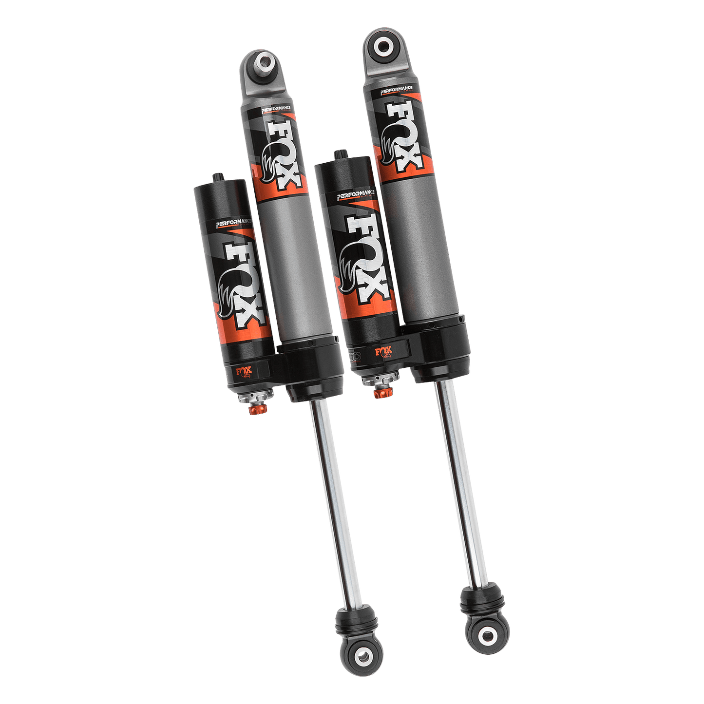FOX 2.5 Rear Shocks w/ DSC Reservoir | 0-2 Inch Lift | Performance Elite Series | Jeep Wrangler JK  (07-18)