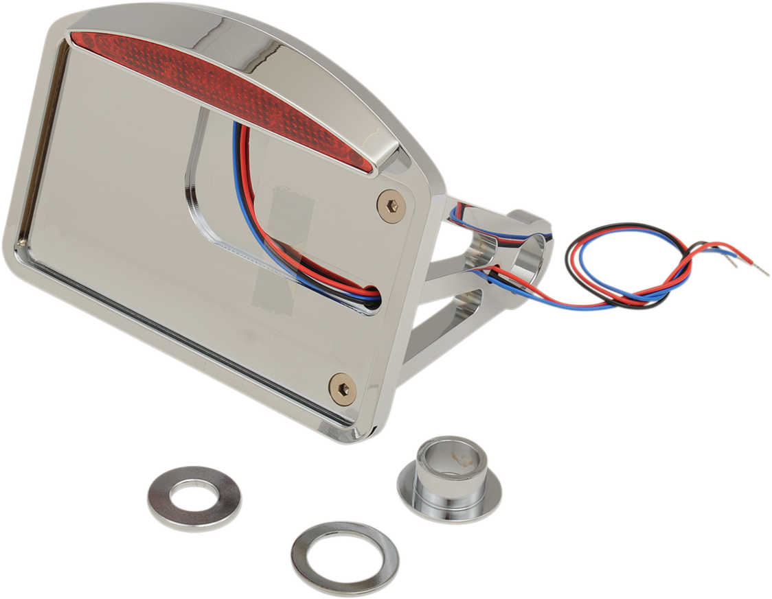 DRAG SPECIALTIES Side Mount Taillight and License Plate Mount P28-6142