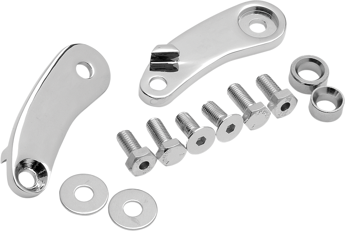 Drag Specialties Front Turn Signal Mount Kit for Harley-Davidson '89-'17 – Part 20-0377-BC202