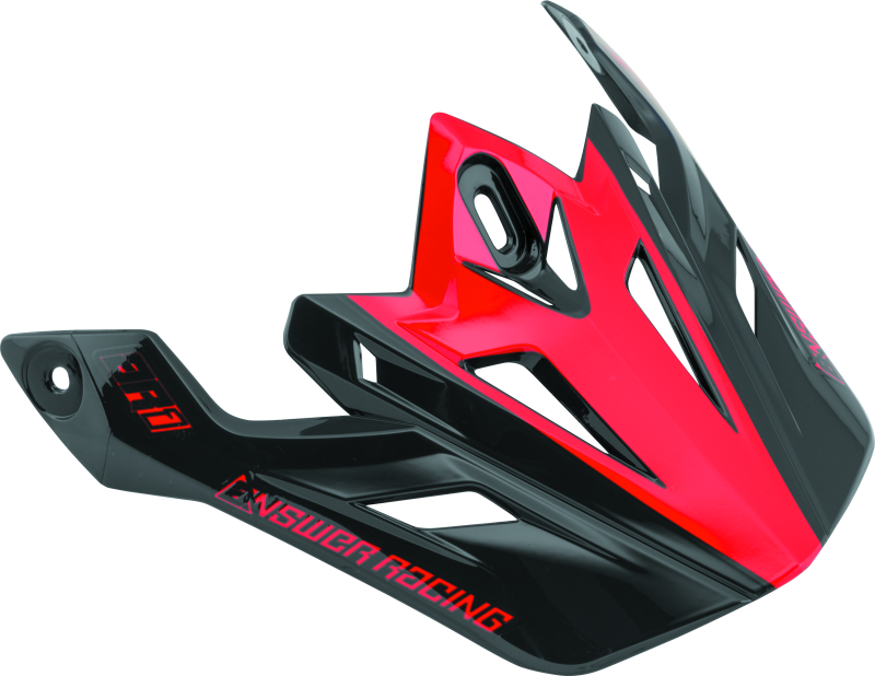 Answer AR1 Edge Visor - Midnight/Bright Red