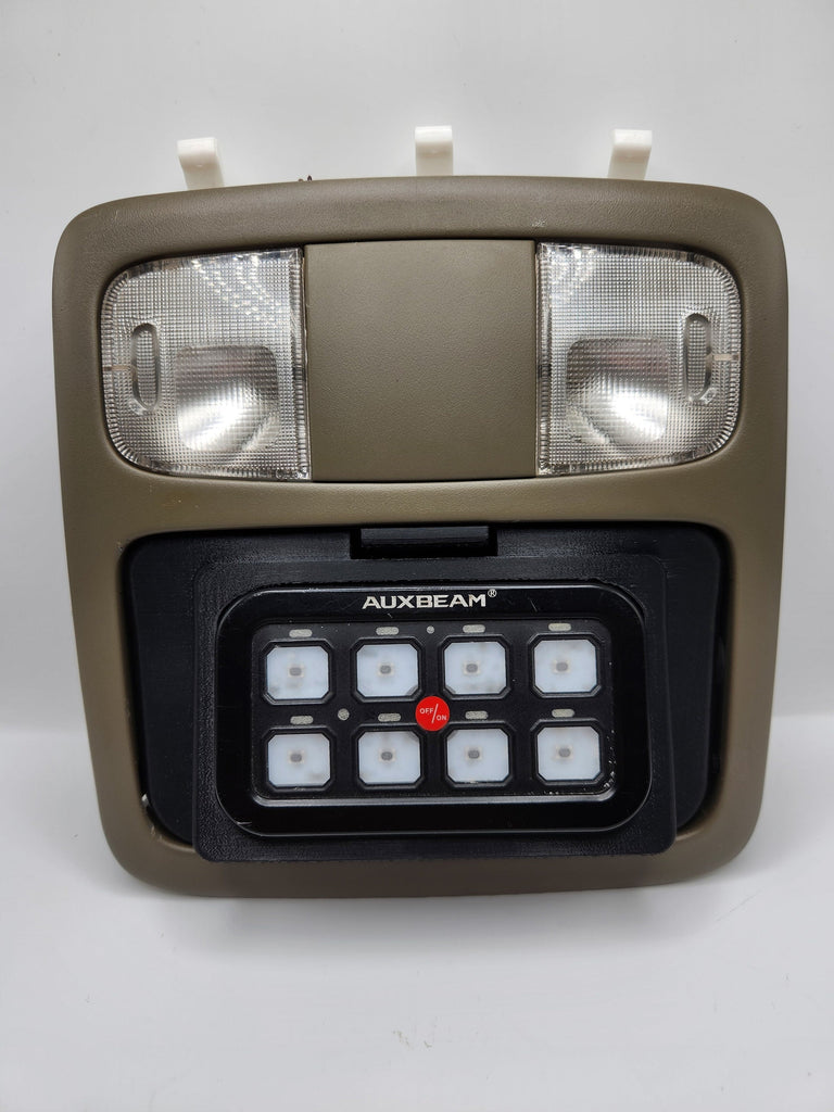 2003-2009 Toyota 4Runner Auxbeam 6/8/8 XL Overhead Switch Panel Mount