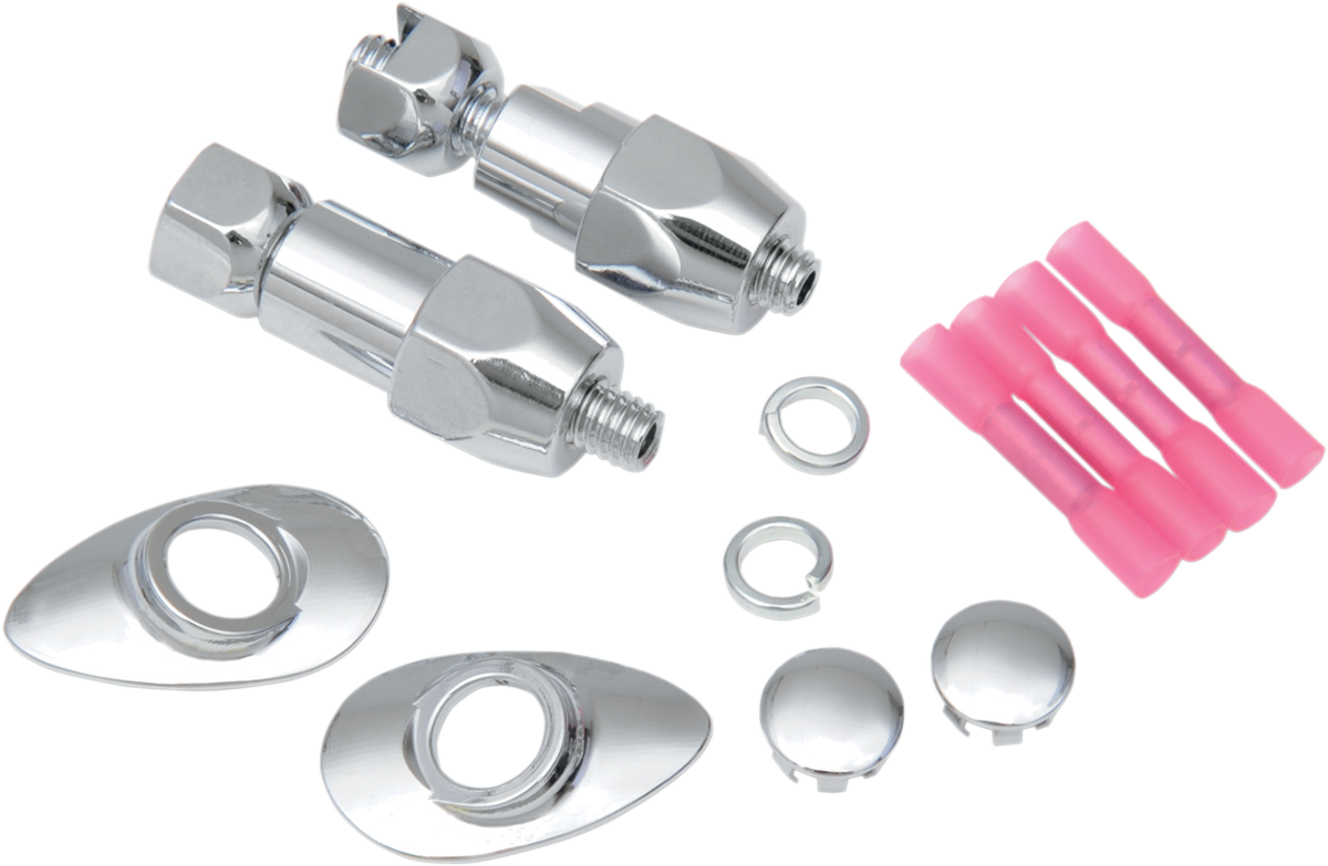 Drag Specialties Turn Signal Relocation Kit for Rear Softail Models L32-03A2
