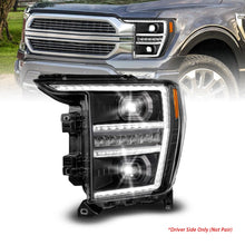 Load image into Gallery viewer, ANZO 21-23 Ford F150 LED Projector Headlight w/Switchback+Sequential - Black (Driver Side Only)