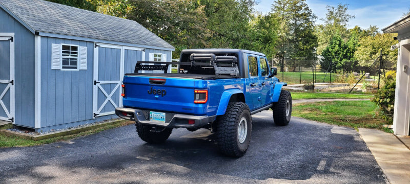 Jeep Gladiator JT highlighted with ORACLE Lighting Flush Mount LED Tail Lights in a detailed close-up.