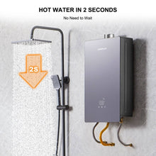 Load image into Gallery viewer, Camplux 4.22 GPM Indoor Tankless Hot Water Heater | Gray