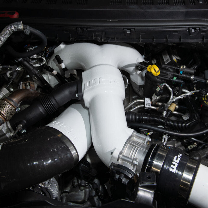 Wehrli 20-26 Power Stroke 6.7L High Flow Y-Bridge Kit - Gloss White