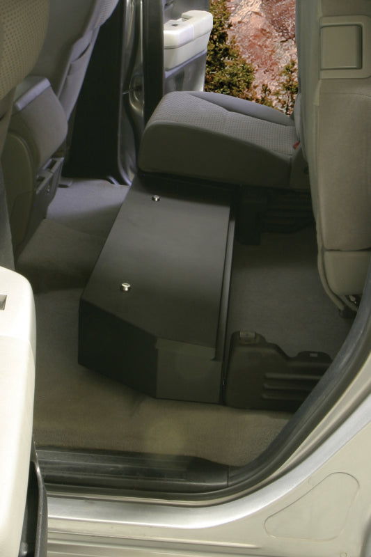 Tuffy 07-21 Toyota Tundra Double Cab Underseat Lockbox W/ Combo Lock
