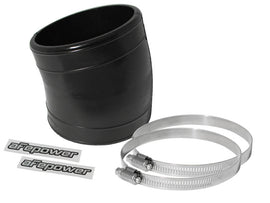aFe Magnum FORCE Intake Coupling Kit (3-1/2 IN ID x 3 IN L x 15 Deg.) Elbow Coupler - Black