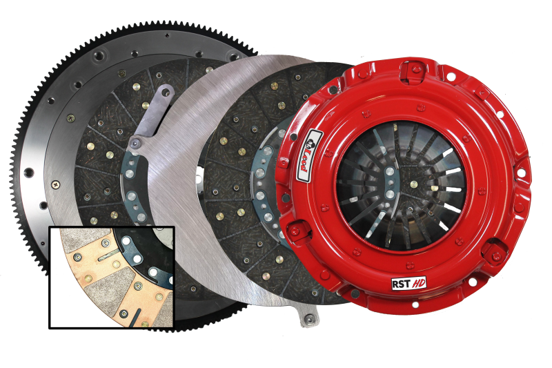 McLeod Racing RST HD Twin w/ Aluminum Flywheel - 2009+ GM LS-X 9 Bolt Crank - 1-1/8 x 26 - 168T