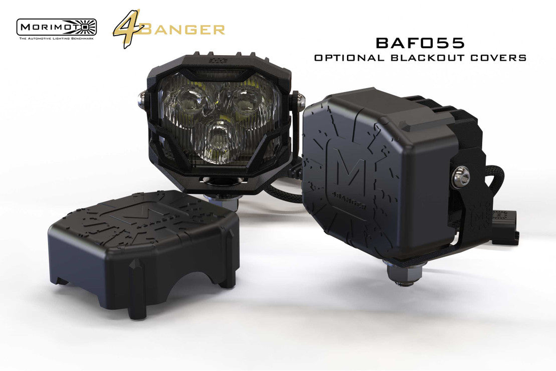 Morimoto 4Banger LED Ditch Light System: Toyota Tacoma (16-23)