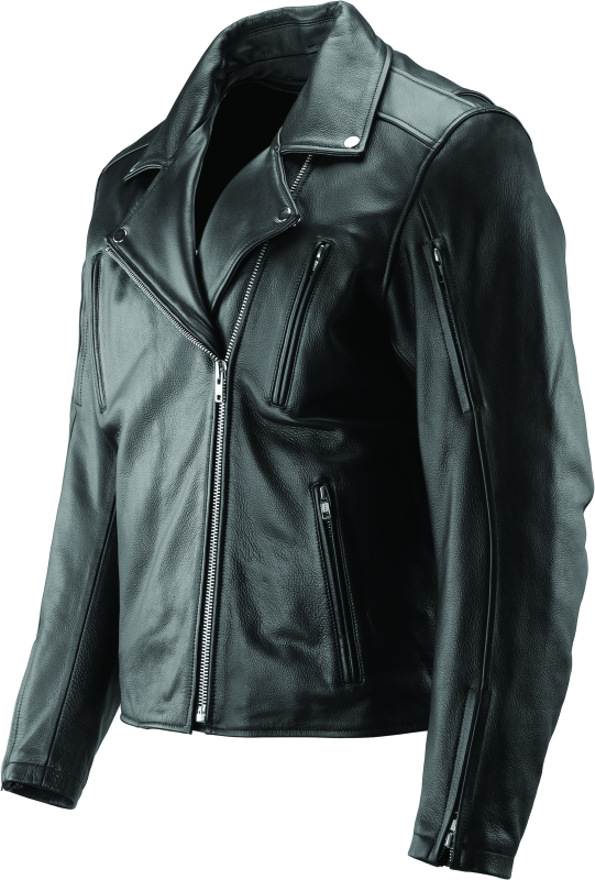 Kuryakyn Leather By River Road Ironclad Classic Leather Jacket Black - Small