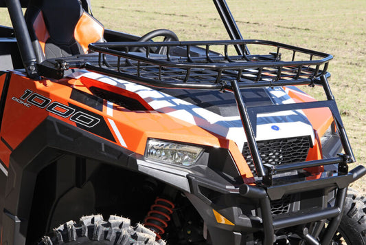 Seizmik 16-23 Polaris General Hood Rack - Black