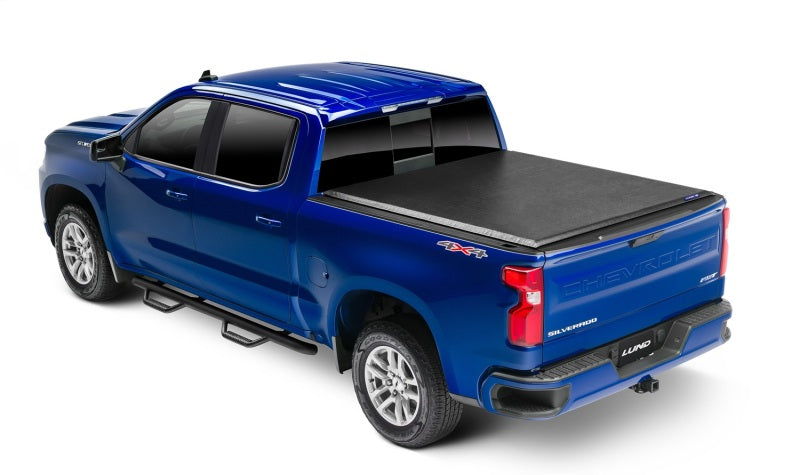 Lund 15-17 Chevy Colorado (6ft. Bed) Genesis Roll Up Tonneau Cover - Black