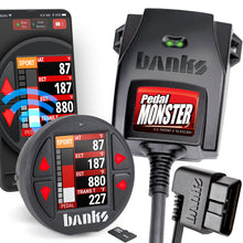 Load image into Gallery viewer, Banks Power Pedal Monster Kit Yazaki 090 II Sealed Series 6-Way CONFIG 1 PM-12 With iDash Data Pro