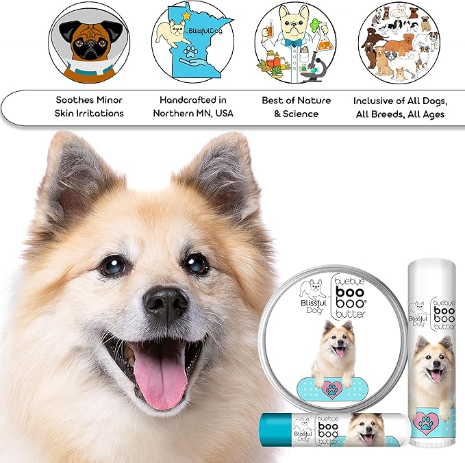 The Blissful Dog Icelandic Sheepdog Boo Boo Butter, 1 Ounce