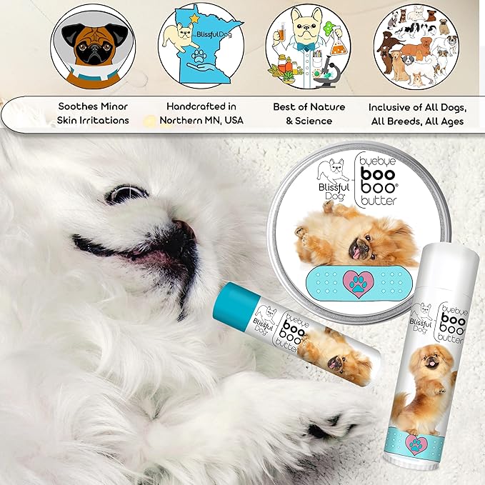 The Blissful Dog .50 oz Tube Pekingese Booboo Butter