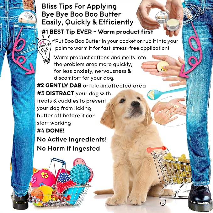 The Blissful Dog 8 oz TIN Bloodhound Booboo Butter