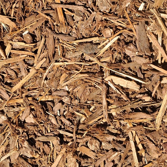 Premium Organic Wood Mulch for Gardens, Landscaping, Potted Plants, and Vegetable Gardens (0.3 CF - 8 L - 9 QTS)